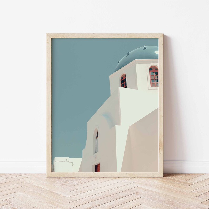 Santorini Print, Greece Print, Print Set of 3, College Dorm Print, Greece Gallery Wall, Mediterranean Print, Summer Greece Print, Mamma Mia image 4