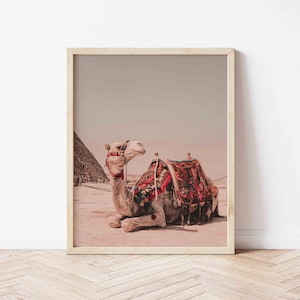 Camel Print, Desert Print, Moroccan Decor, Boho Decor, Desert Decor, Desert Home, Boho Wall Art, Printable Wall Art, Boho Deco, Animal Print