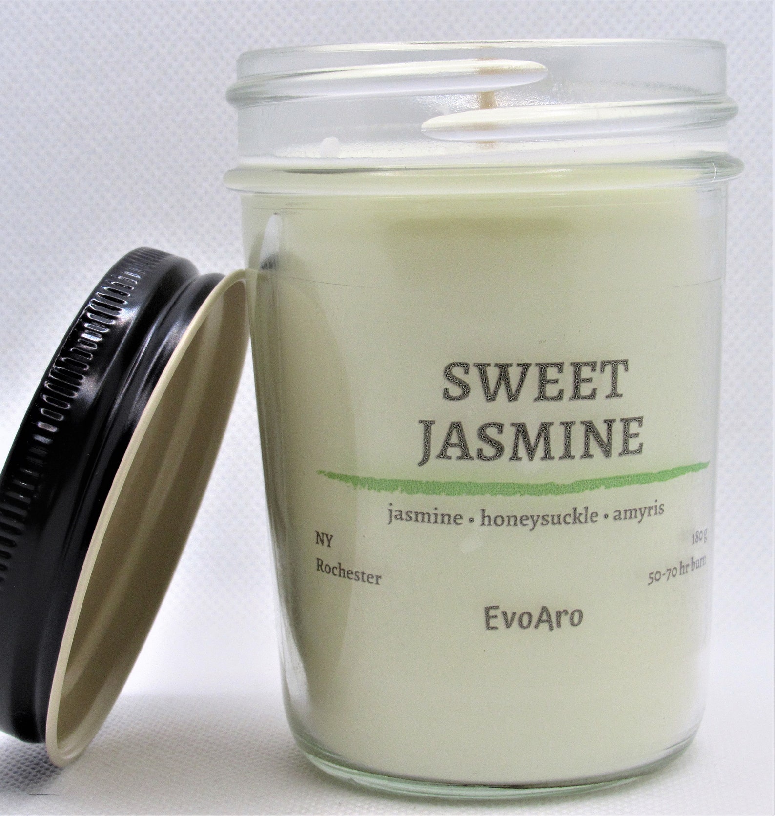 Sweet Jasmine Soy Candle Etsy