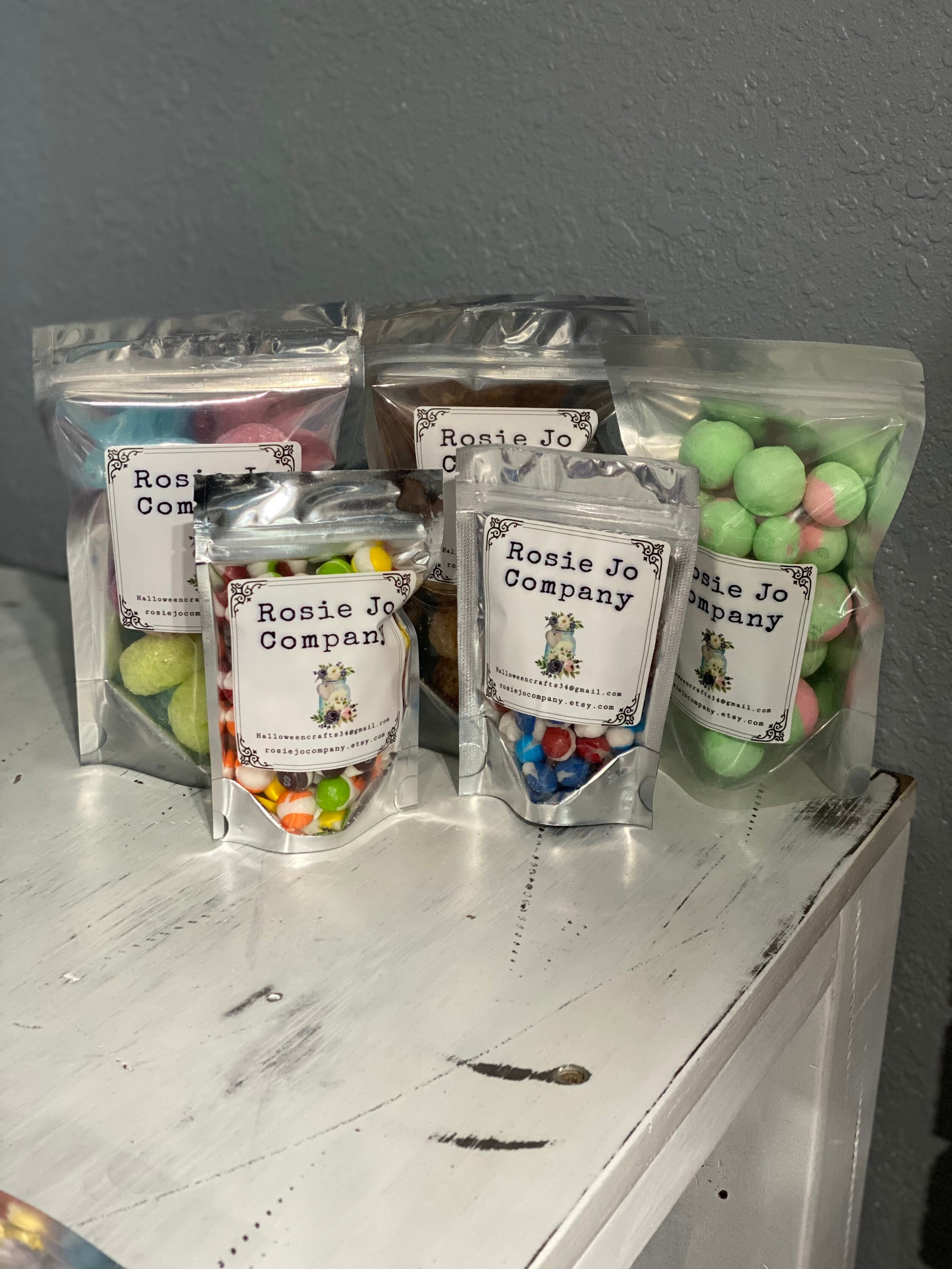 Freeze Dried Sampler Candies 5 Bags Freeze Dried Snacks Etsy