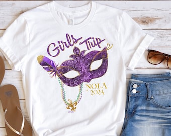 Girls Trip,New Orleans Shirt,Mardi Gras Shirt,Girls Trip Shirts,Girls Trip NOLA,Girls Trip New Orleans, Mardi Gras Top,Mardi Gras Girls Trip