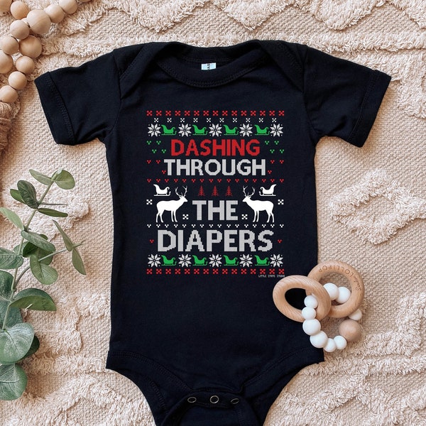 Baby ugly christmas onesie Clearance