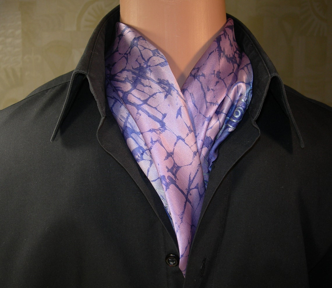 Handmade Silk Men's Scarf Men's Neck Scarf Handmade Etsy