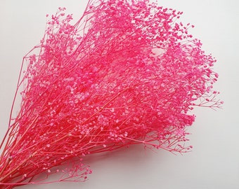 Hot Pink Preserved Dream Star / Wedding Flower Arrangement / DIY Dried Flowers for Weddings / Preserved Flowers / Home Decor and Interior