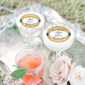 Personalised Signature Drinks Topper Cocktail Topper Party Wedding Hen Birthday Baby Shower Edible Favour