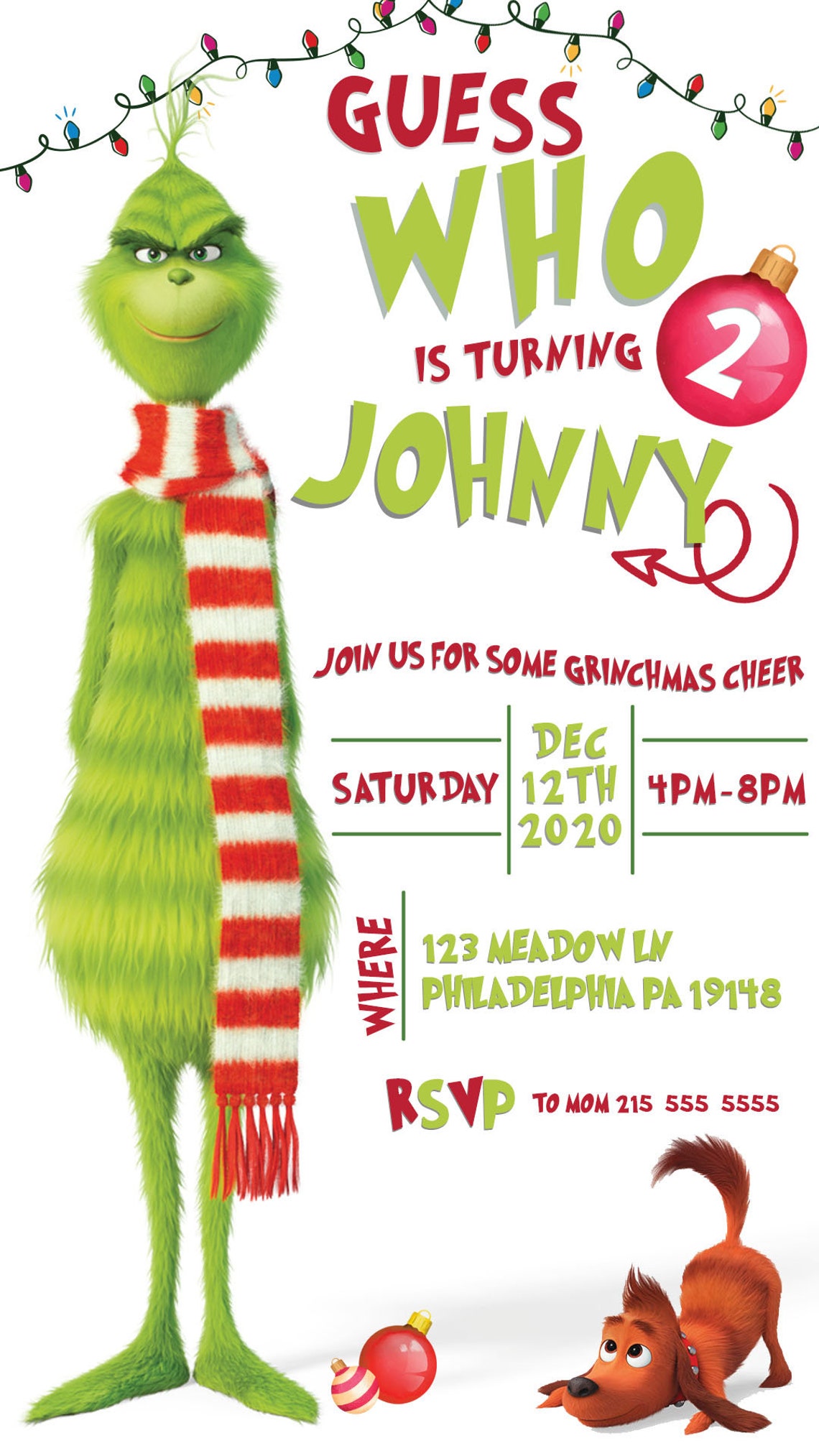 grinch-invitation-christmas-birthday-grinch-birthday-invite-etsy