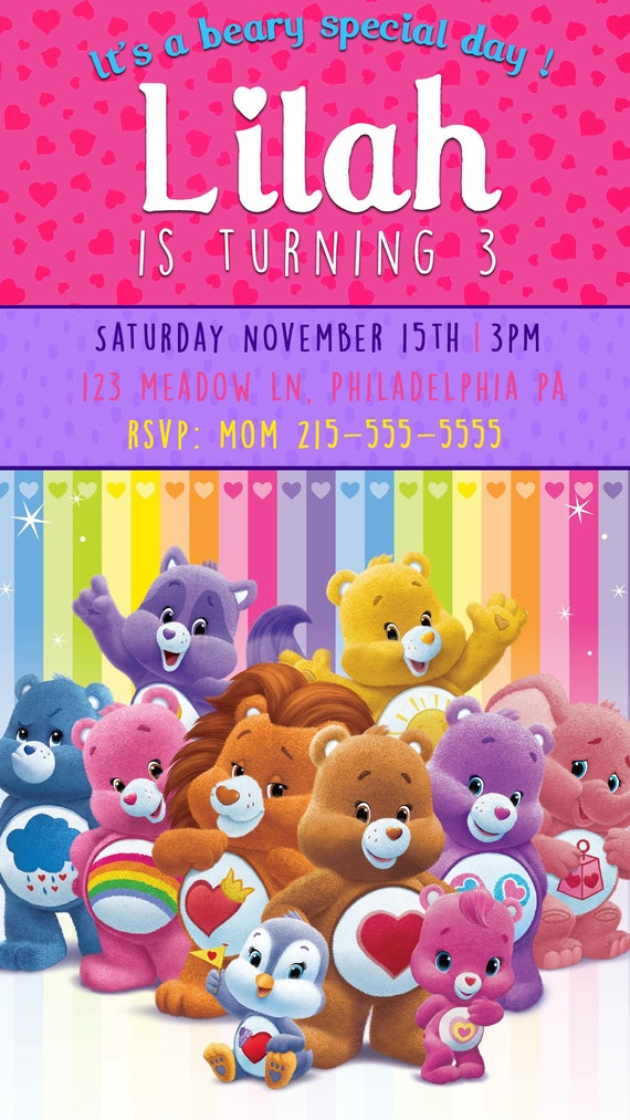 Care Bear Birthday Party