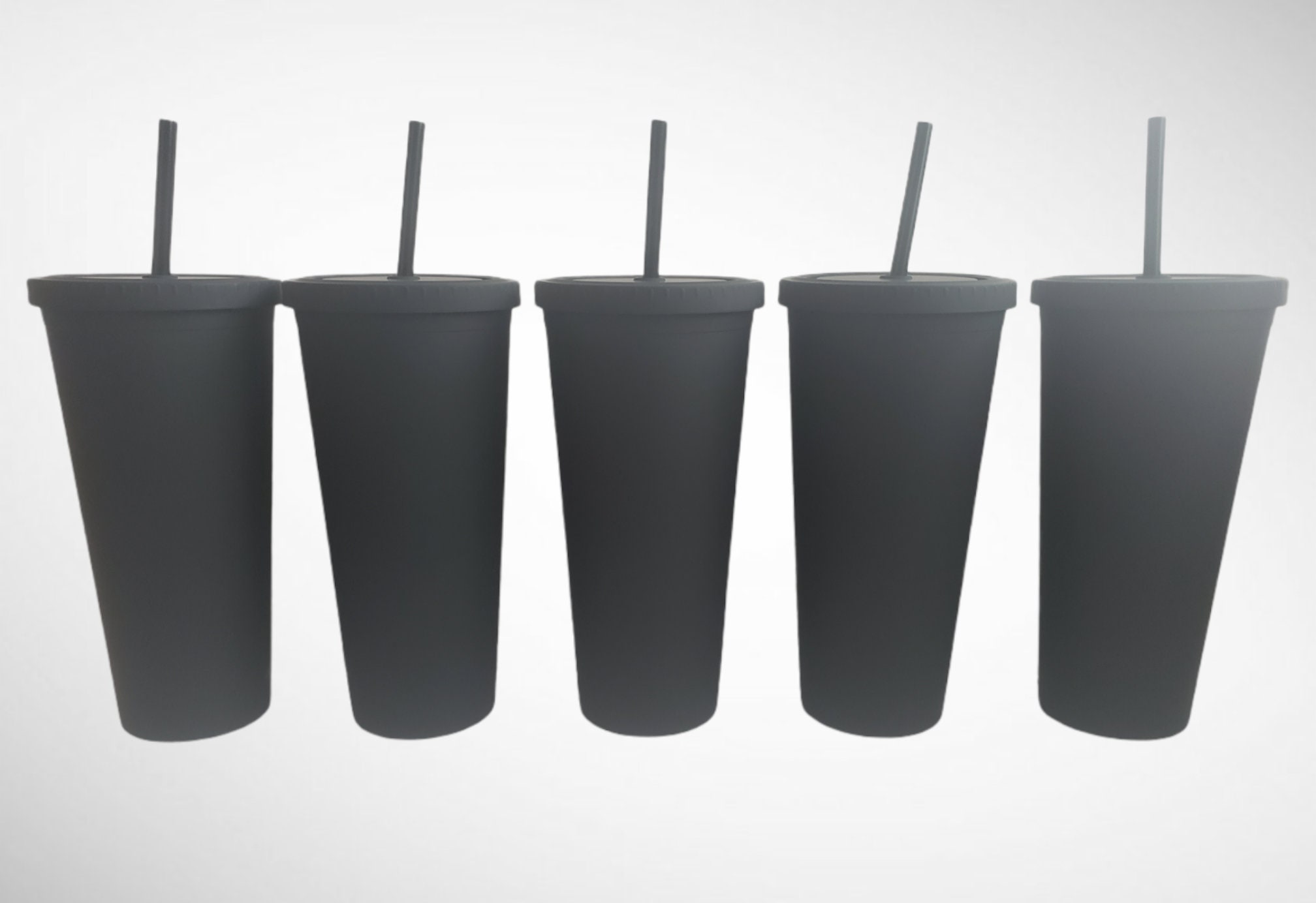 Customizable Blank Tumblers 5 pack 22oz Black Acrylic Matte Etsy