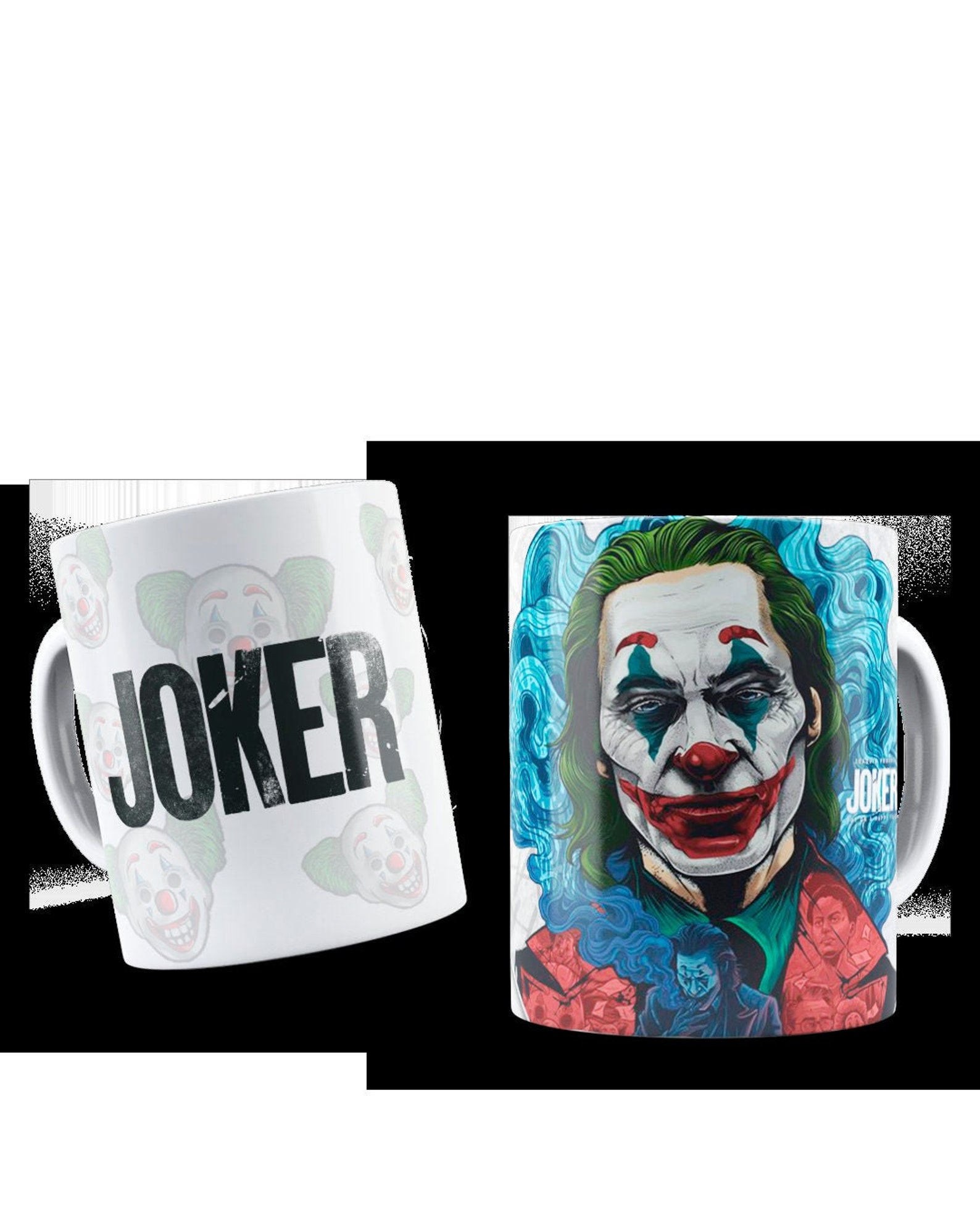 Mugs Templates Sublimation Design JOKER Etsy