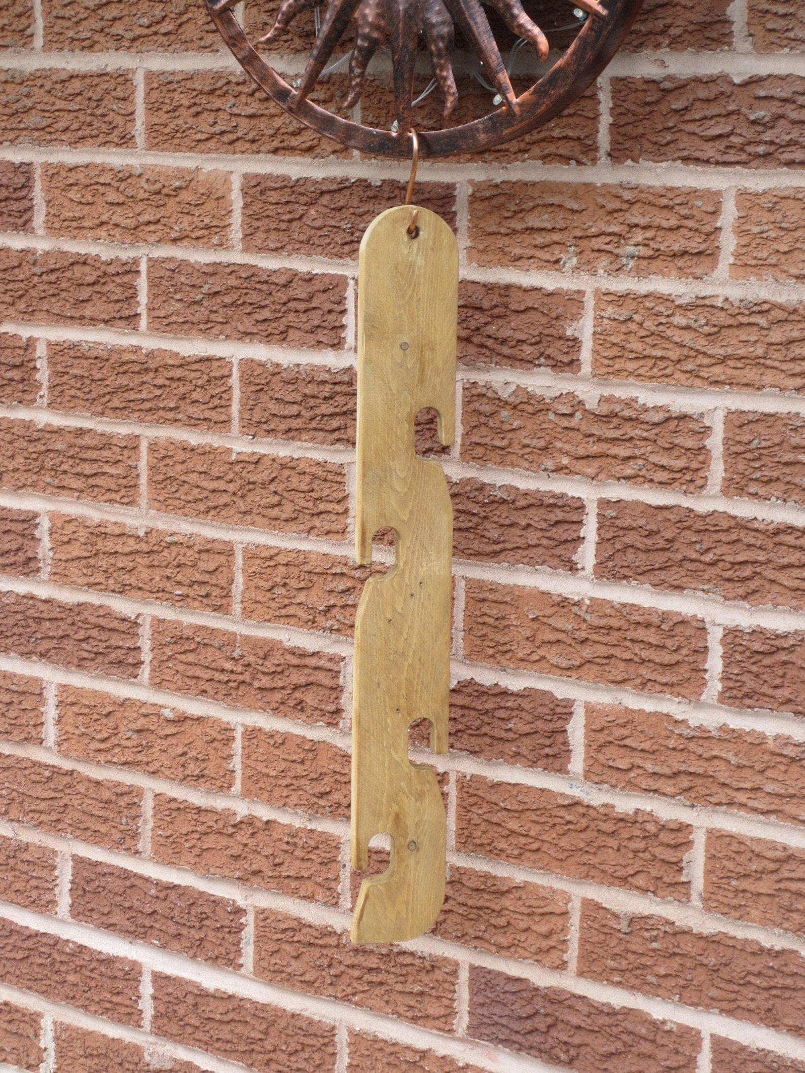 Four Pot Handmade Wooden Flower Pot Hanger Holder Etsy