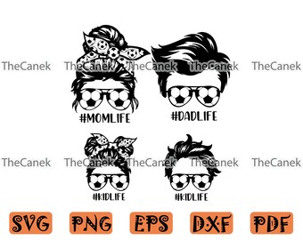Download Soccer Family Svg Etsy