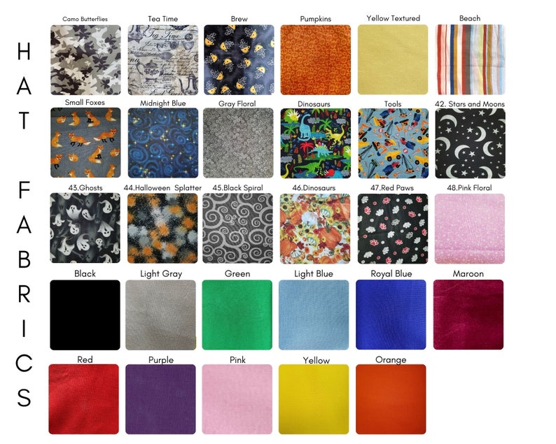 Customizable Bucket Hats