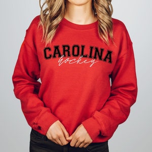 Carolina Hurricanes Vintage NHL Crewneck Sweatshirt Hoodie Shirt Gifts for  Fans - Bluefink