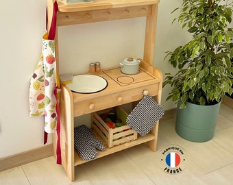 Denise, the wooden kitchen for children