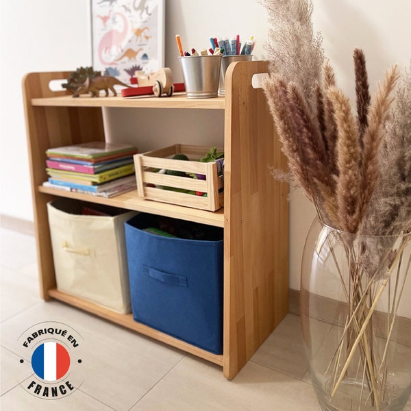 Capucine, meuble de rangement Montessori en bois