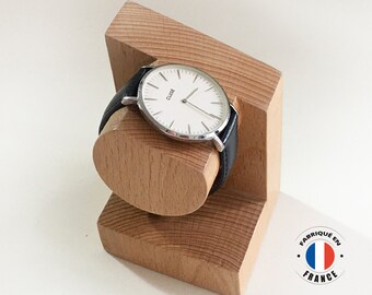 Soporte para relojes y pulseras de madera Georges
