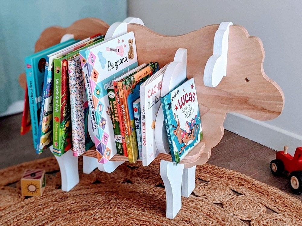 Bibliothèque en Bois Pour Enfant - Augustin Le Mouton