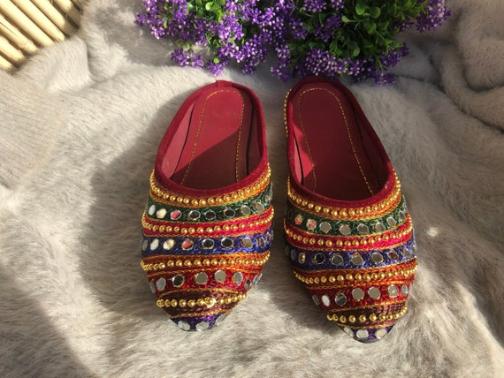 Handmade Rajasthani Jutti Punjabi Mojari Traditional Wear - Etsy UK