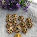 Sherwani Buttons - Metal Handcrafted Buttons - Kundan Meena Handcrafted ...