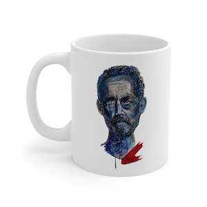 Tasses à café Jordan Peterson | Cadeau inspirant et unique | Tasse drôle | Fête des pères | Oeuvre d&#39;art originale | Peinture | Art utile