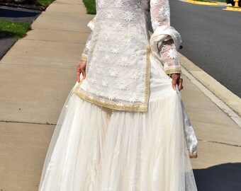 off white gharara