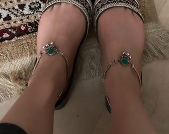 Anklet Payal  Pakistani Indian Ethnic cultural Jewelry