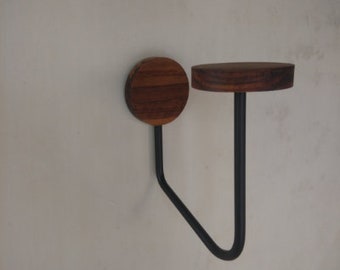 Wall Helmet rack | Motorcycle helmet holder | Wall Mounth Rack | Gift for bikers | Gloves Holder