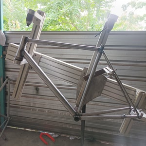 Custom bicycle frame