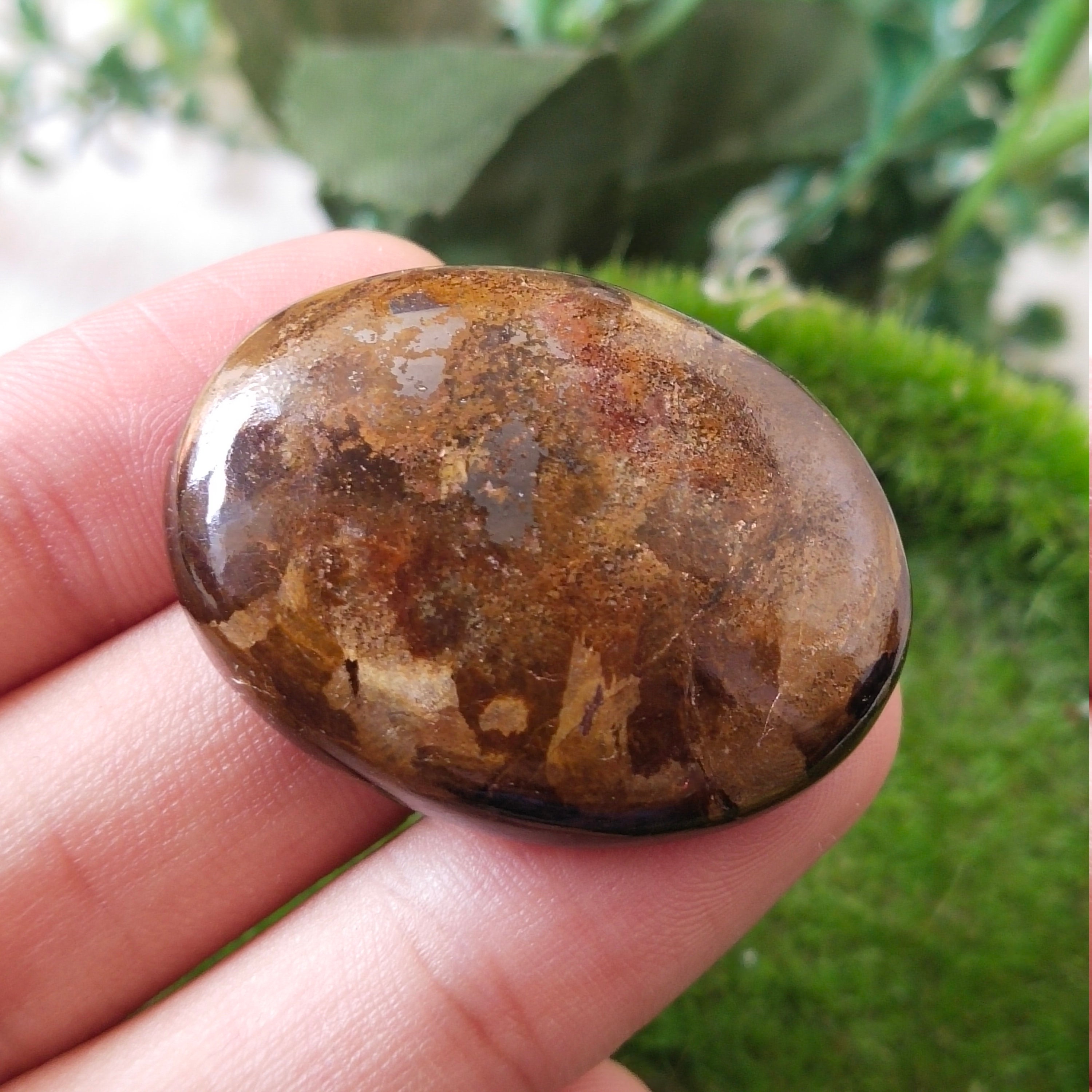 Natural Brown Jade Cabochon Brown Jade Stone Brown Jade Etsy
