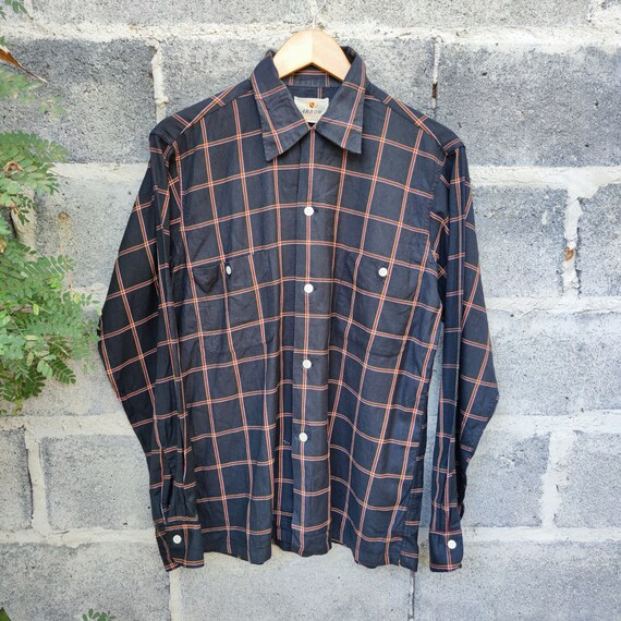 Vintage 60s Arrow Sanforized Cotton Rayon Shirt Men's - Etsy