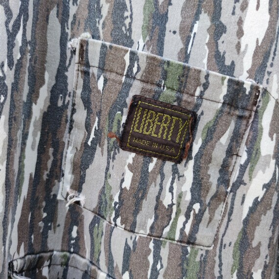 Vintage 90s Liberty Realtree Camo 3 Pocket Huntin… - image 4