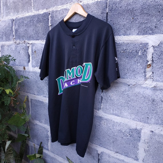 Vintage 90s Arizona Diamondbacks Jersey T-shirt Black -  Denmark