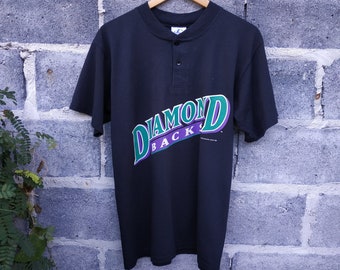 Vintage Starter Arizona Diamondbacks Jersey Sz Mens M White Purple Genuine  MLB