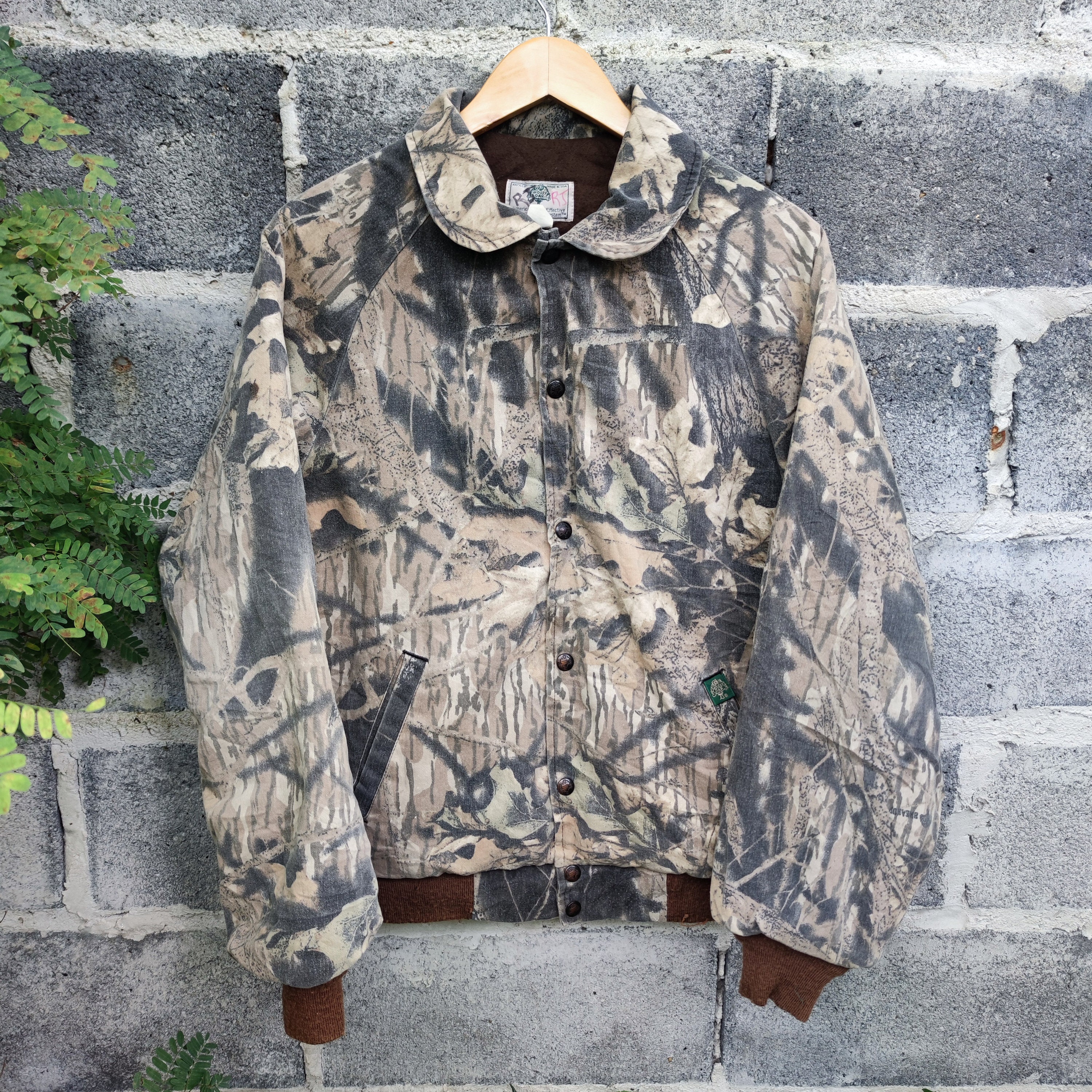 Vintage Mossy Oak Break Up Camo Bomber Jacket – Camoretro