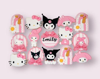 Kitty and friends Cookie Cutters