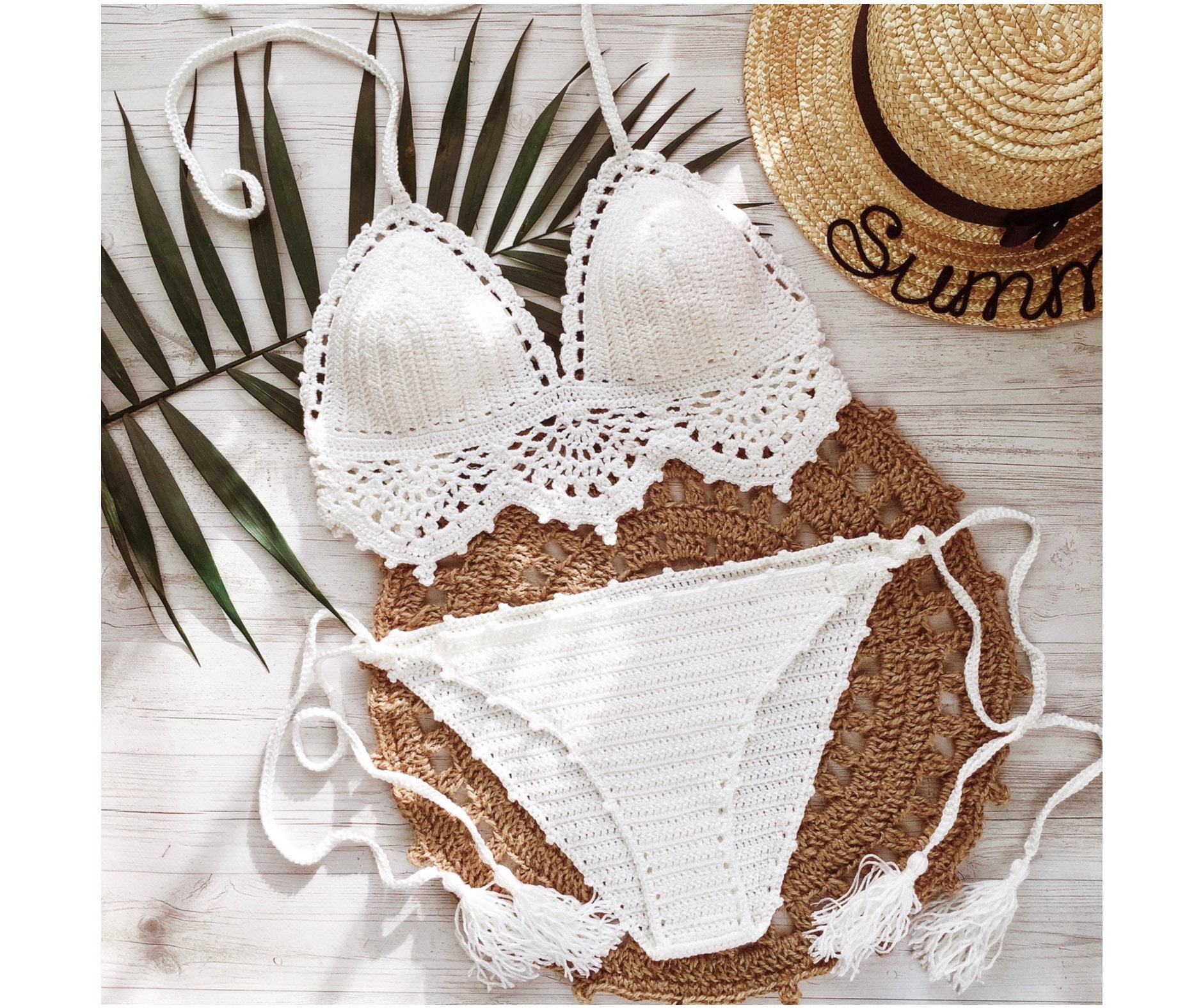Bride Bathing Suit Sheer Bikini Crochet Bikini Sexy Bikini Etsy | My