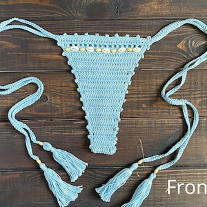 Braguita de bikini de crochet