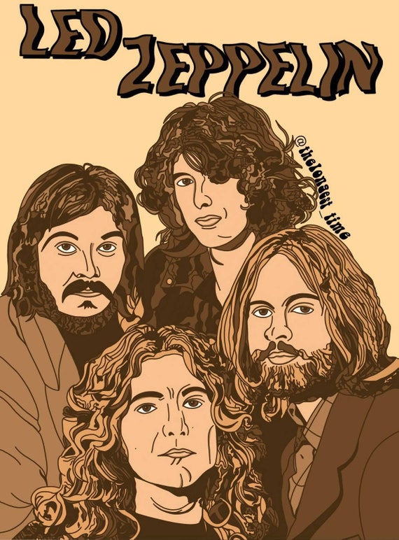 Led zeppelin best sale etsy