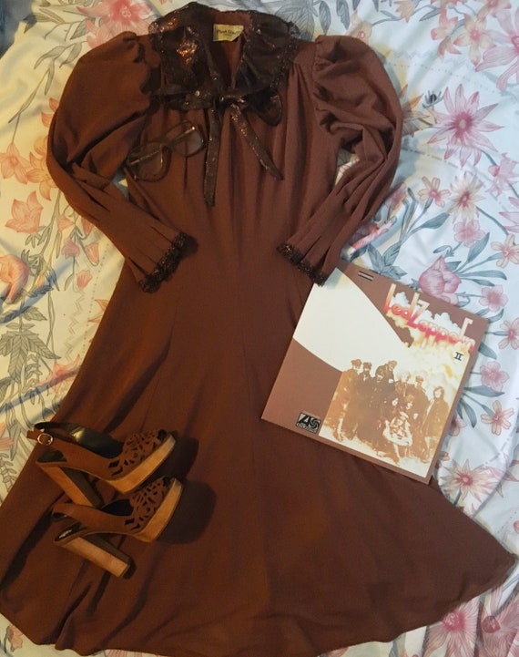 Vintage 70s Frank Usher Dress