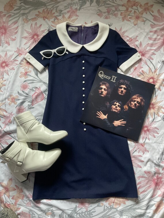 Vintage 60s Mod Dress