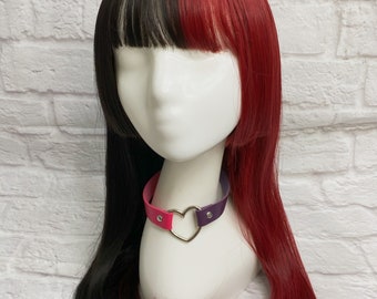 Red Half Wig Etsy Red Half Wig Etsy