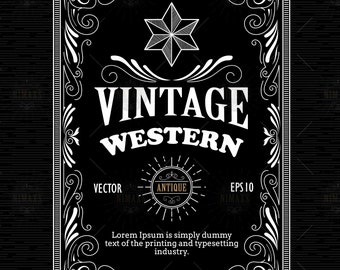 Download Western Frame Svg Etsy
