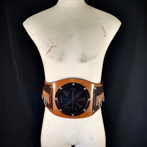 Leather Kidney Belt - Etsy