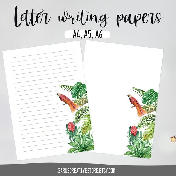 Letter Writing Kit Etsy