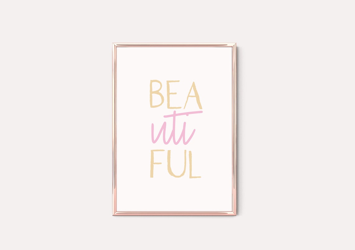 Beautiful Printable Wall Art Minimalistic Design 8x10 A4 Etsy