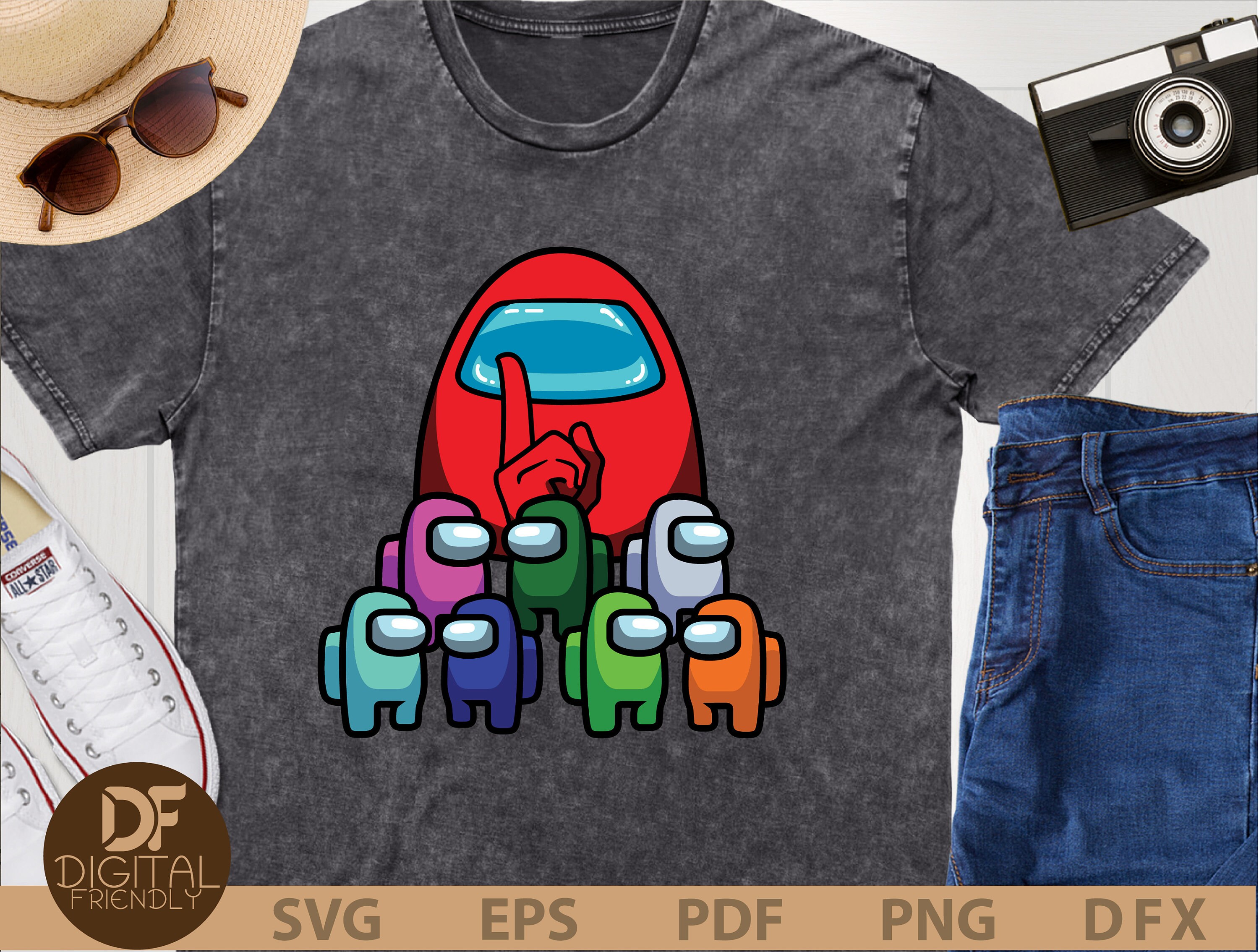 Among Us Shhh Shhhh Svg I Can Explain Trust No One Among Us | Etsy