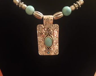 Silver/Turquoise(y) Necklace