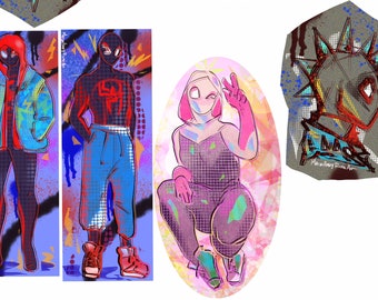 Spiderverse Stickers
