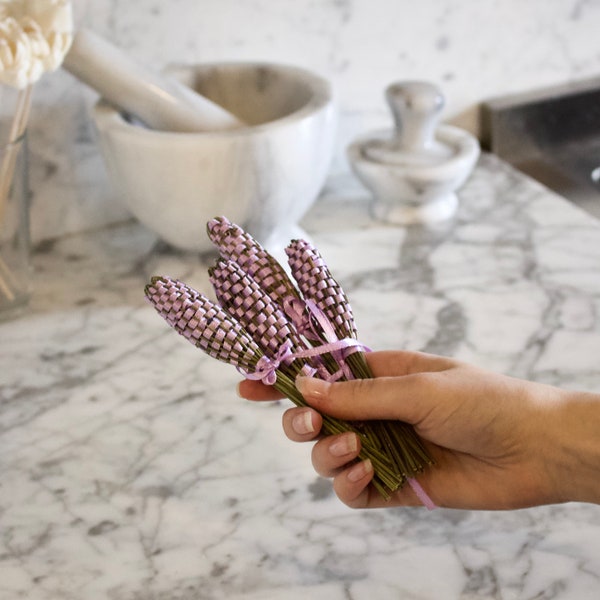 Scented sticks of lavender - lavender scent dried lavender for hanging