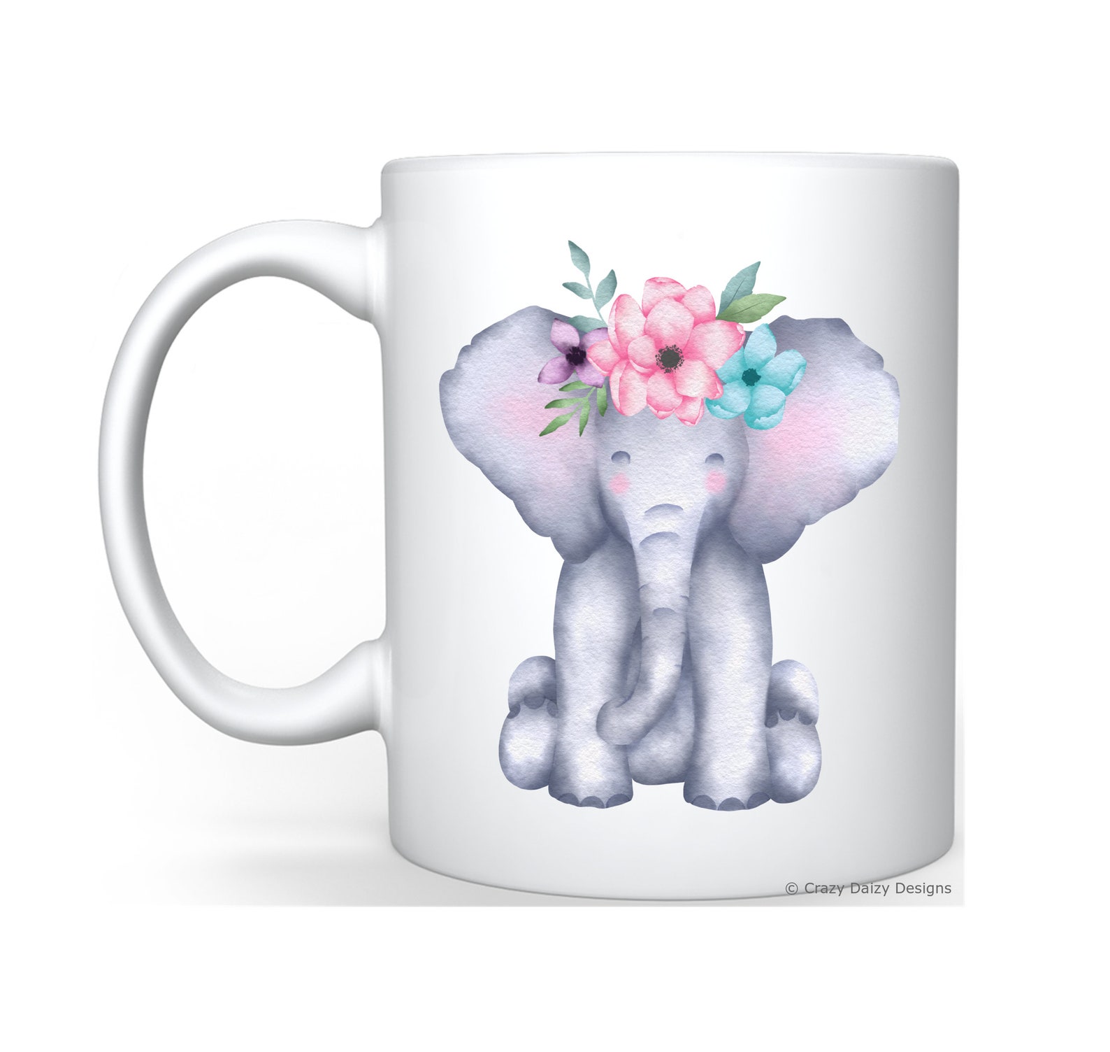 Elephant Mug Personalised Mug Custom Mug Cute Mugs Funny Etsy